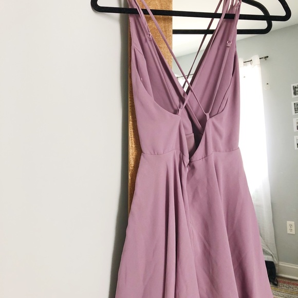 Urban Outfitters purple formal dress - Picture 2 of 3